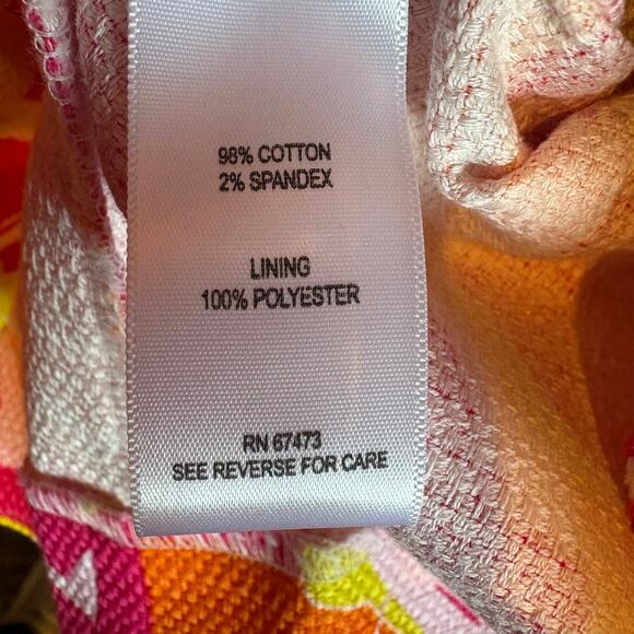 Julian Taylor Women Casual Formal Floral Sleeveless Dress Fit & Flare Size 6 - Picture 6 of 6